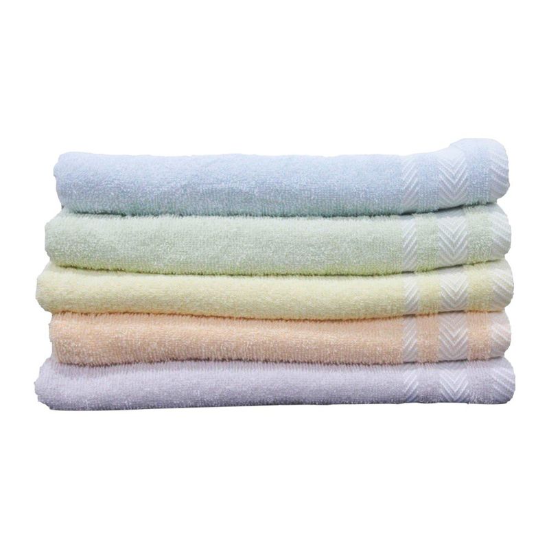 Toalla de Baño 100% Algodón de Alta Absorción Colores Surtidos