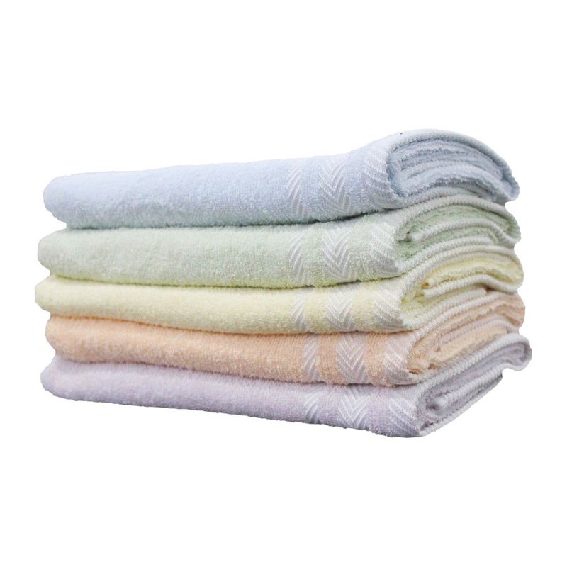Toalla de Baño 100% Algodón de Alta Absorción Colores Surtidos