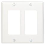 Placa De 2 Módulos Blanca 1 Pza - Leviton