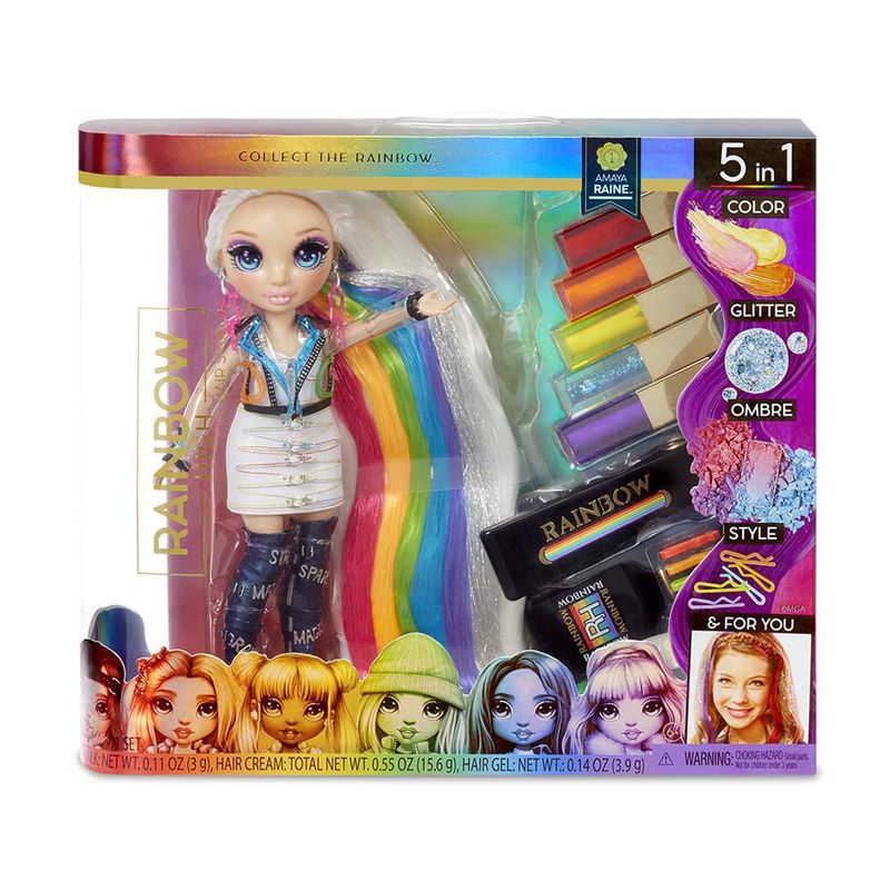 Muñeca High Hair Studio - Rainbow