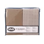 Set de Sábanas de 6 Piezas Tamaño Imperial Colores Surtidos
