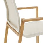 Silla de Comedor de Exterior Odyssea de Aluminio y Textileno de 56.5 x 58.5 x 91 cm