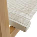 Silla de Comedor de Exterior Odyssea de Aluminio y Textileno de 56.5 x 58.5 x 91 cm