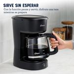 Cafetera de 12 Tazas con Filtro Reutilizable Color Negro