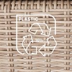 Juego de Sala de Exterior Medena Beige para 7 Personas con Sofá Esquinero, Mesa y 2 Puff