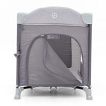 Cuna con Corral Austin Color Gris