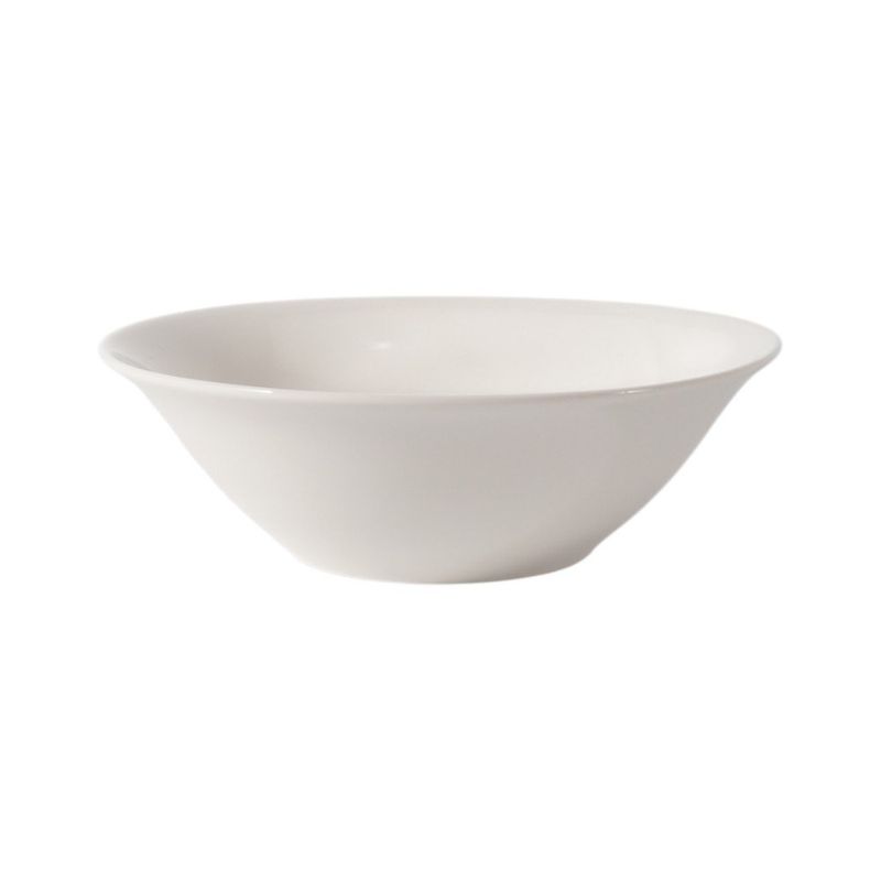 Vajilla de Porcelana de 18 Piezas Blanca con Cubiertos
