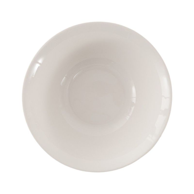 Vajilla de Porcelana de 18 Piezas Blanca con Cubiertos
