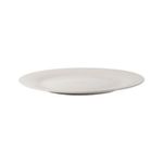 Vajilla de Porcelana de 18 Piezas Blanca con Cubiertos