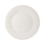 Vajilla de Porcelana de 18 Piezas Blanca con Cubiertos