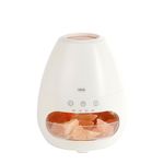 Difusor de Aroma con Luz LED y Piedras de Sal Himalaya Color Blanco