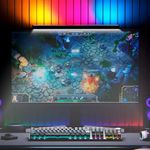 Barra de Luz Smart para Monitor Nimbus 2L RGBIC CCT con Control, Wifi y Sincronización Musical