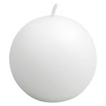 Esfera Decorativa Blanco 10 Cm