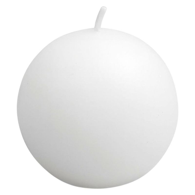 Esfera Decorativa Blanco 10 Cm