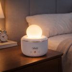 Difusor de Aroma con Luz Cálida Ambiental y Temporizador Color Blanco