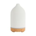 Difusor Aromático con Luz LED y Temporizador Color Blanco