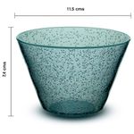 Tazón Acrílico de 10.1 oz para Postres y Botanas Color Verde