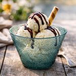 Tazón Acrílico de 10.1 oz para Postres y Botanas Color Verde