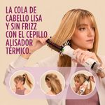 Cepillo Alisador Shark SmoothStyle con Aire Caliente y 3 Niveles Color Gris