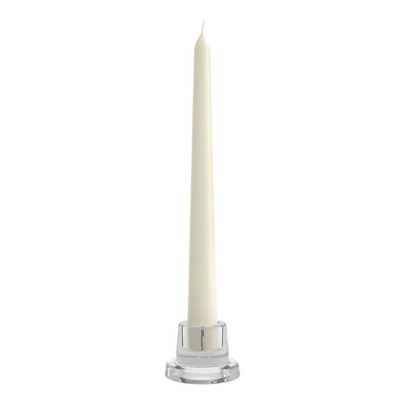 Portavela Cilíndrico de Cristal 40/58 mm para Velas de Mesa