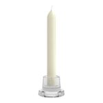Portavela Cilíndrico de Cristal 40/58 mm para Velas de Mesa