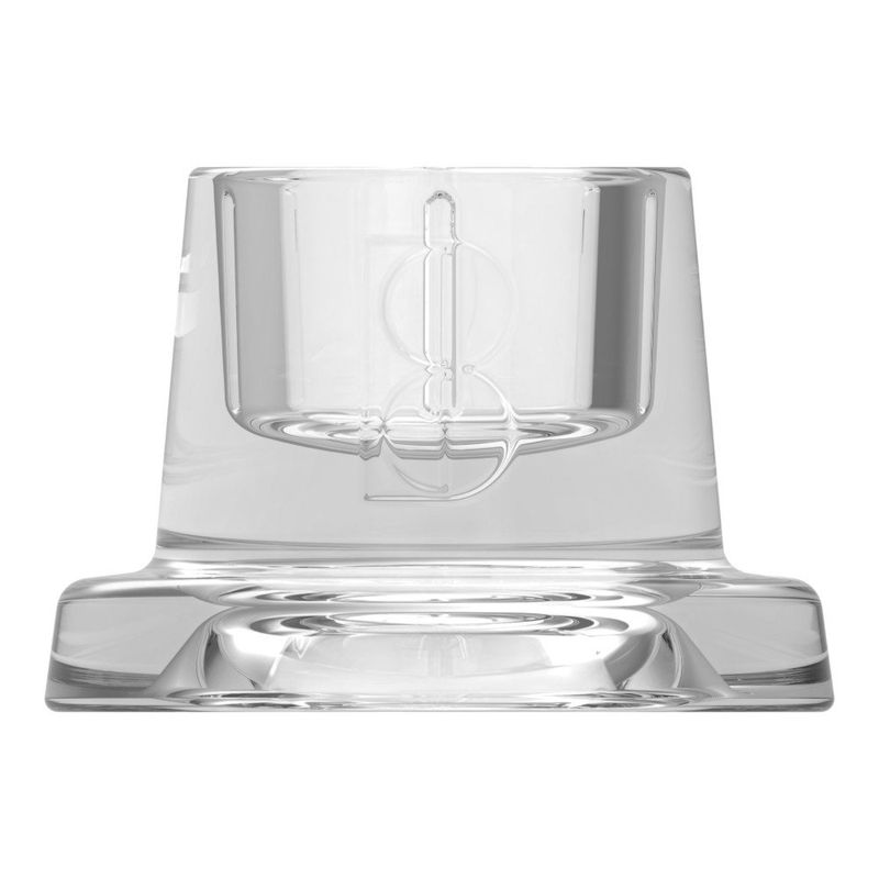Portavela Cilíndrico de Cristal 40/58 mm para Velas de Mesa