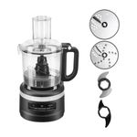 Procesador de Alimentos 7 Tazas con 4 Cuchillas y Sistema Twist Free Color Negro
