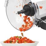 Procesador de Alimentos 7 Tazas con 4 Cuchillas y Sistema Twist Free Color Negro