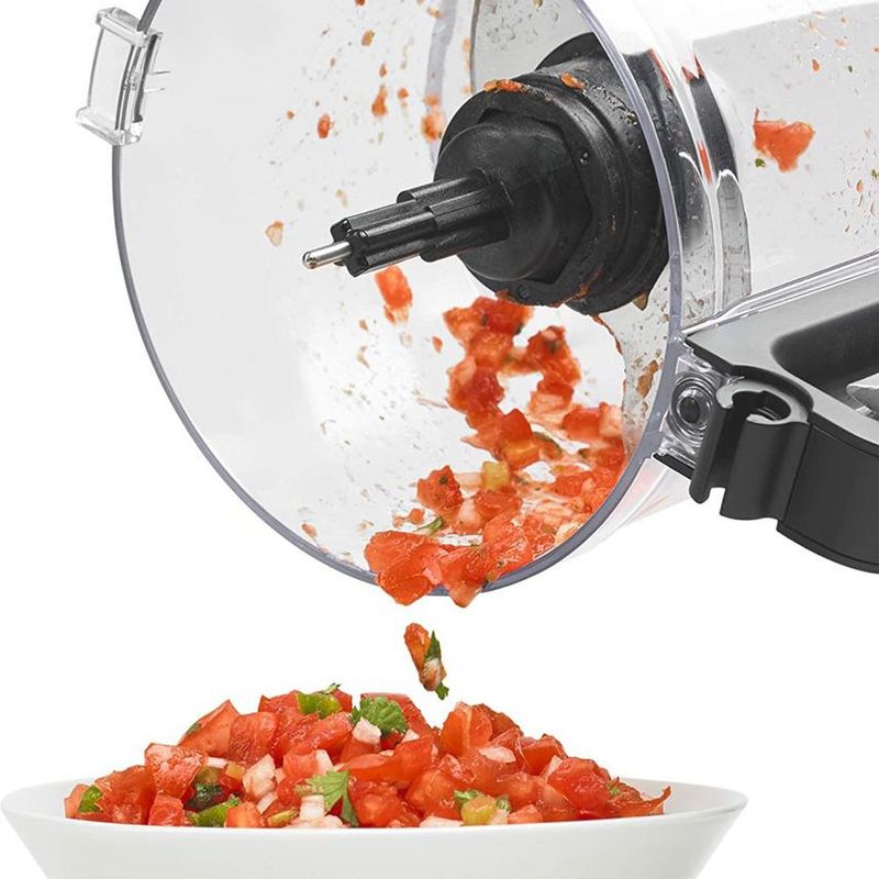 Procesador de Alimentos 7 Tazas con 4 Cuchillas y Sistema Twist Free Color Negro
