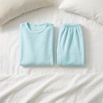 Pijama Conjunto de Fleece Coral y Franela Suave Talla S Colores Surtidos