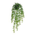 Planta Artificial Romero Colgante con Maceta de 60 cm Color Verde para Interior