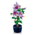 LEGO Botanicals Set de Construcción Hibisco Flores Decorativas