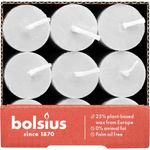 Vela Rústica de Mesa Tipo Cilíndrica 270/23 Color Blanco Nube