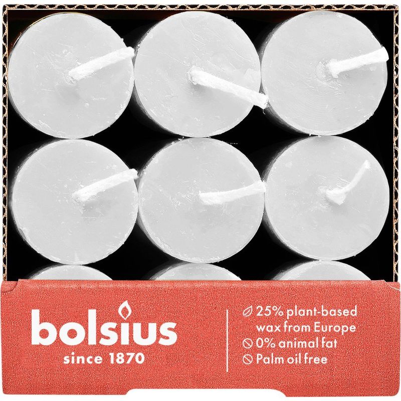 Vela Rústica de Mesa Tipo Cilíndrica 270/23 Color Blanco Nube