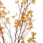 Rama Artificial Flores Pequeñas Color Amarillo de 126 cm para Floreros y Arreglos
