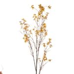 Rama Artificial Flores Pequeñas Color Amarillo de 126 cm para Floreros y Arreglos