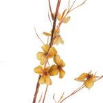 Rama Artificial Flores Pequeñas Color Amarillo de 126 cm para Floreros y Arreglos