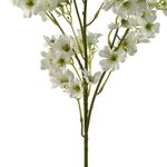 Ramo Artificial Flor Silvestre Color Blanco de 18 cm para Floreros y Arreglos