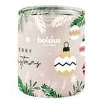 Vela Aromática en Vaso de Vidrio Diseño Navideño Aromas Surtido