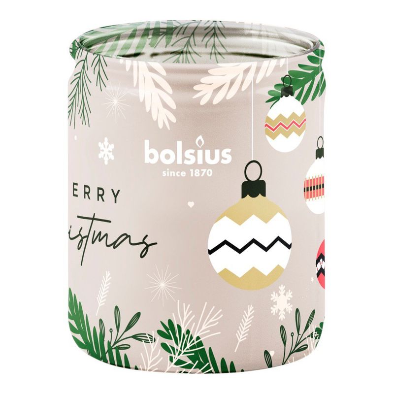 Vela Aromática en Vaso de Vidrio Diseño Navideño Aromas Surtido
