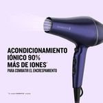 Secador de Cabello Gloss de 1900 W con Tecnología Iónica Color Morado