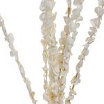 Rama Artificial Eucalipto Color Blanco de 65 cm para Floreros y Arreglos