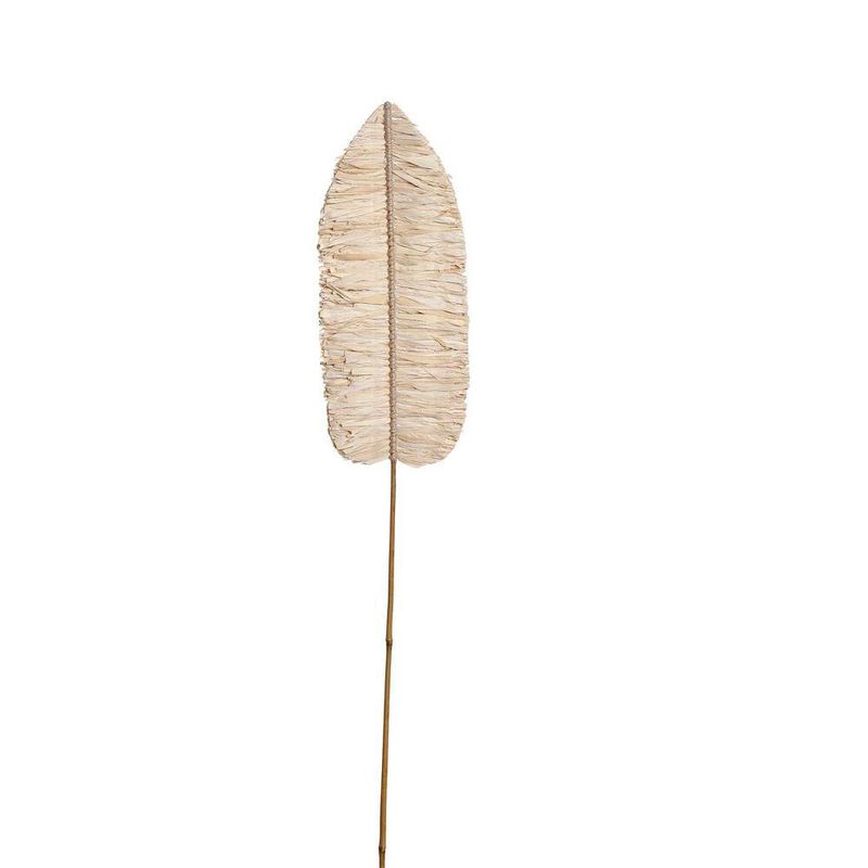 Rama Artificial Hoja Seca Color Beige de 150 cm para Floreros y Arreglos