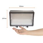 Lámpara con Fotocelda LED Timir de 46 W con Luz y Potencia Ajustable