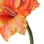 Flor Artificial Amarilis Color Naranja de 83 cm para Floreros y Arreglos