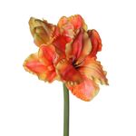 Flor Artificial Amarilis Color Naranja de 83 cm para Floreros y Arreglos