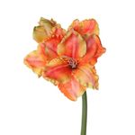 Flor Artificial Amarilis Color Naranja de 83 cm para Floreros y Arreglos