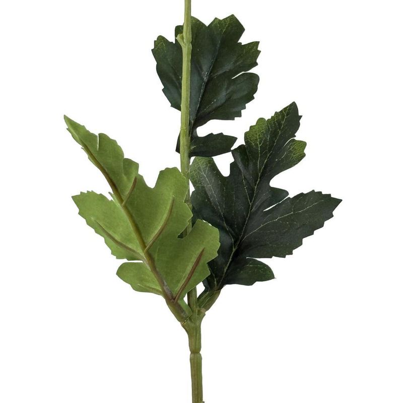 Flor Artificial Crisantemo Color Naranja de 8 cm para Floreros y Arreglos