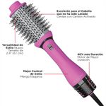 Cepillo Secador de Cabello One Step Volumizer Plus Color Rosado