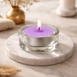 Set de 18 Velas Tealight Aromáticas Relaxing Lavanda